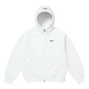 Supreme X Nike White Hoodie